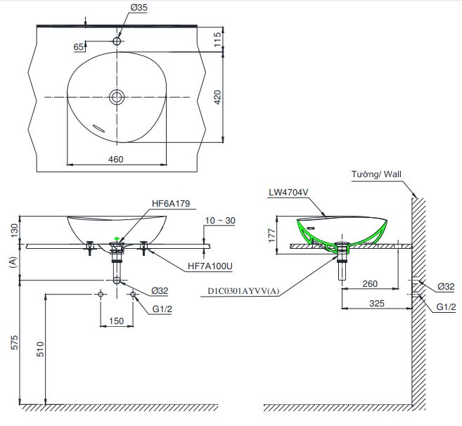 ban-ve-lavabo-toto-LT4704G19
