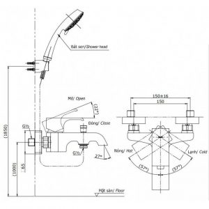 Sen Tắm TOTO TBG08302V/DGH104ZR